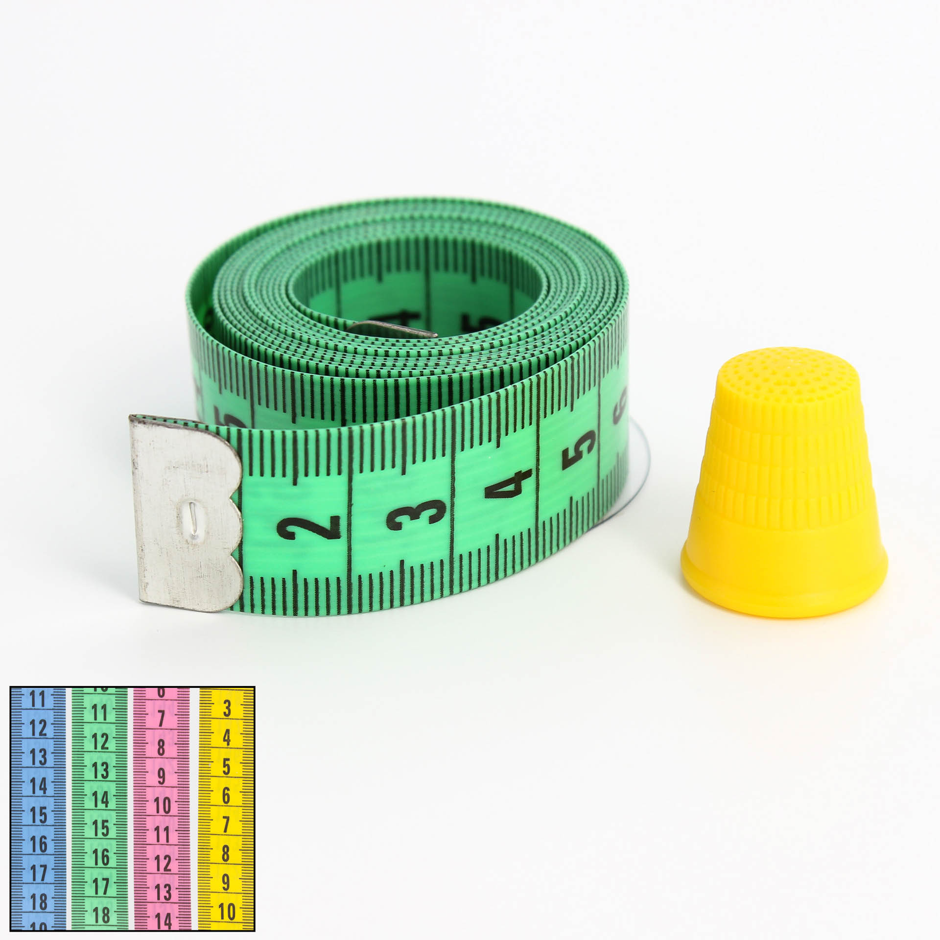 Mètre ruban de 150cm   dé 16mm - 3B COM